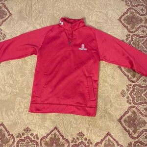 Under Armour Red Stanford Pullover